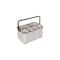 Hello Honey® Distressed White Metal Caddy With 6 Compartments